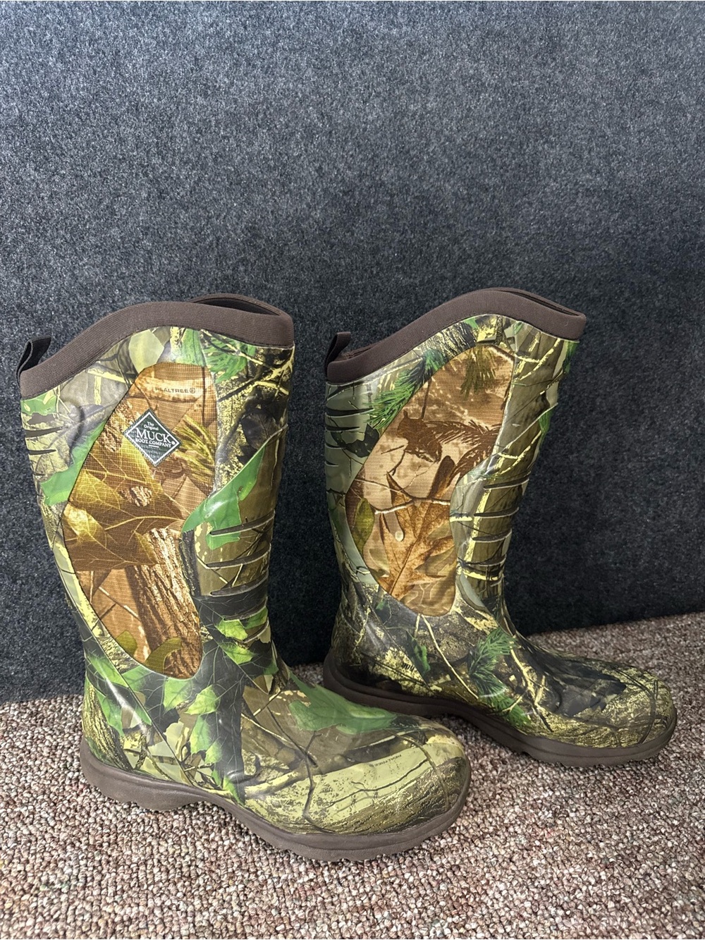 The Muck Boot Company Men's Camouflage Muck Boots Size 13 Xpress Cool